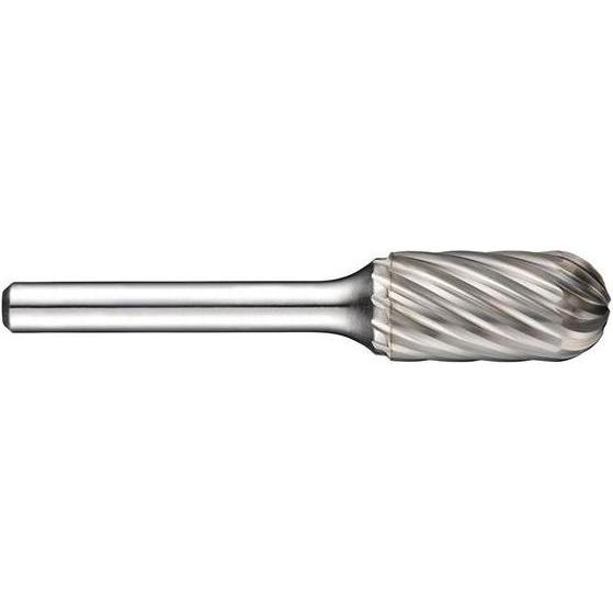 Dormer, Fräser, Frässtift Ø 12.7 Kopflänge 25 mm Schaft-Ø 6 mm HM Blank