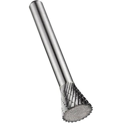 Dormer, Fräser, Frässtift Ø 12.7 Kopflänge 12.7 mm Schaft-Ø 6 mm HM Blank