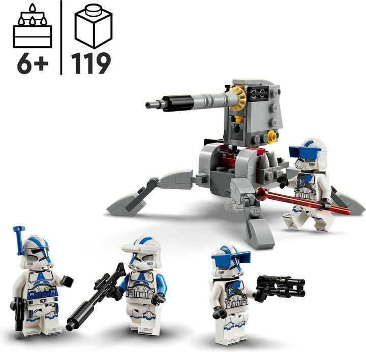 Actual product image LEGO 501st Clone Troopers Battle Pack (75345, LEGO Star Wars)