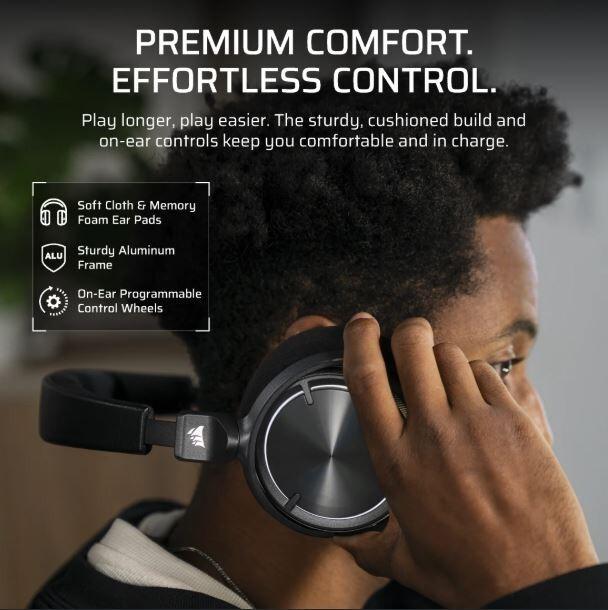 Produktbild Corsair Virtuoso MAX (Kabellos, Kabelgebunden)