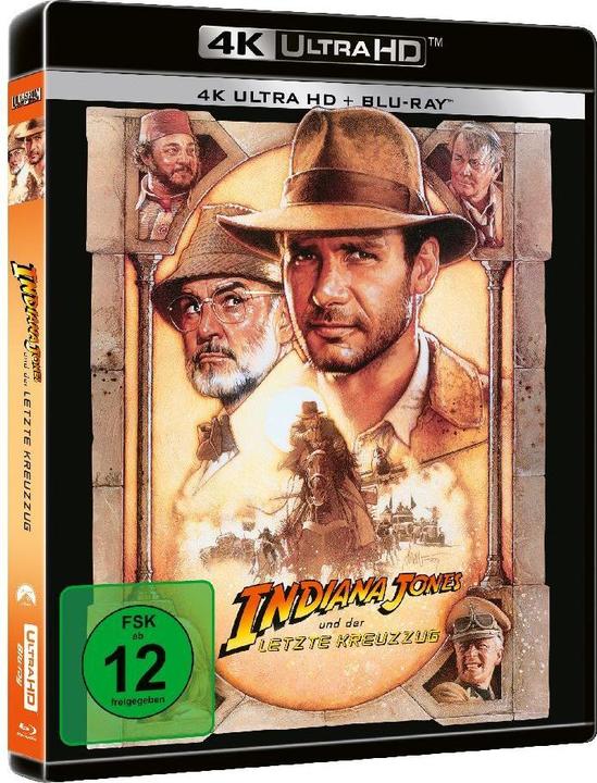 Produktbild Indiana Jones-Letzte Kreuzzug -4K (Blu-ray, 1989, Deutsch)