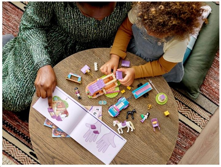 Immagine prodotto LEGO Paddock per l'allenamento e rimorchio per cavalli (41441, LEGO Friends)
