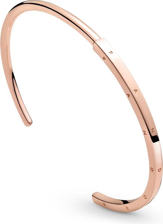 Produktbild Pandora Armreif Signatur (17.50 cm, rosevergoldet, Metall)