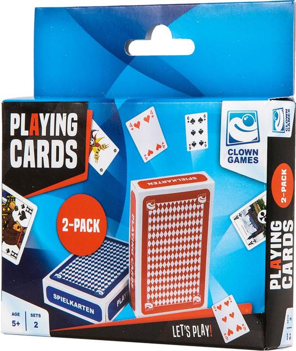 Immagine prodotto Clown games Set di carte da gioco (Francese, Inglese, Italiano, Tedesco)