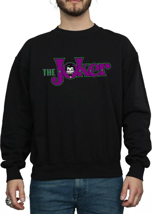 Produktbild The Joker Text Logo Sweatshirt (L)