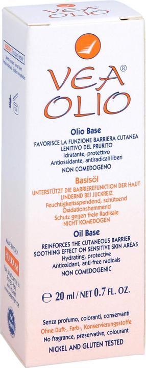 Actual product image VEA Base oil oil (Body cream, 20 ml)