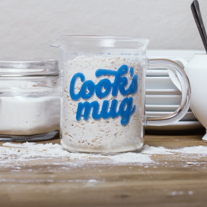 Actual product image Mugs Tasse "Cooks Mug" - Messbecher 500ml mit Skala (500 ml)