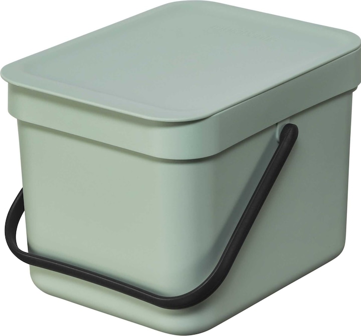 Image du produit Brabantia Seau à compost Sort & Go 6 l, vert clair (6 l)