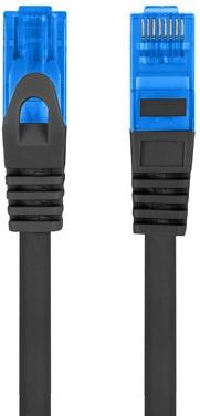Produktbild Lanberg Patchkabel Sftp Kat.6a 1m Schwarz Lszh (S/FTP, CAT6a, 1 m)