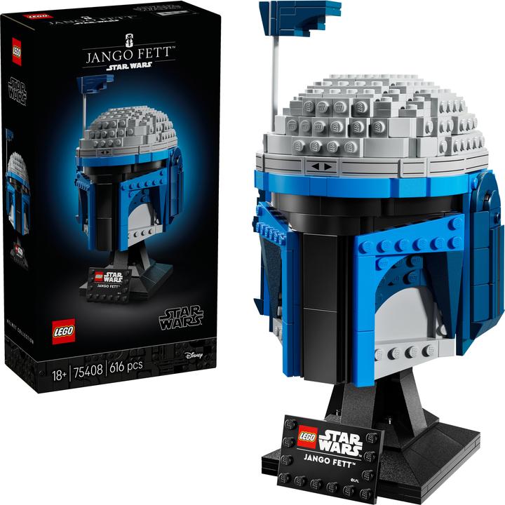 Actual product image LEGO Jango Fett™ helmet (75408, LEGO Star Wars)