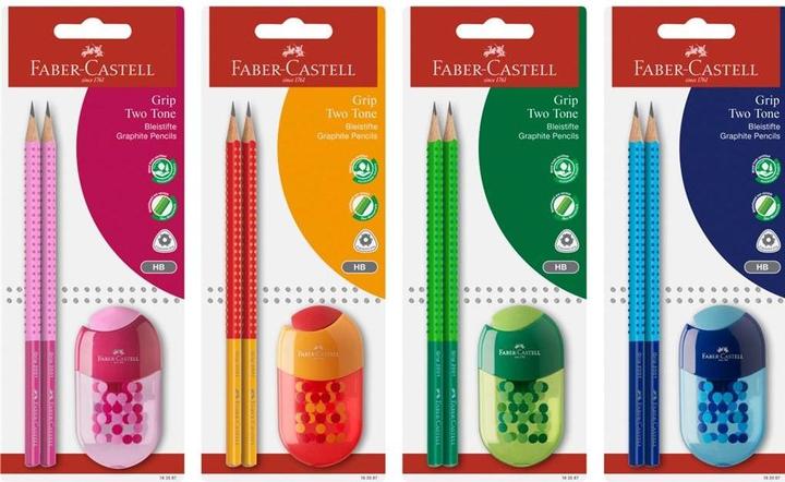 Actual product image Faber-Castell Eraser GRIP 2001 (HB, 2 x)