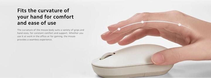Actual product image Xiaomi Wireless Mouse Lite 2, White (Wireless)