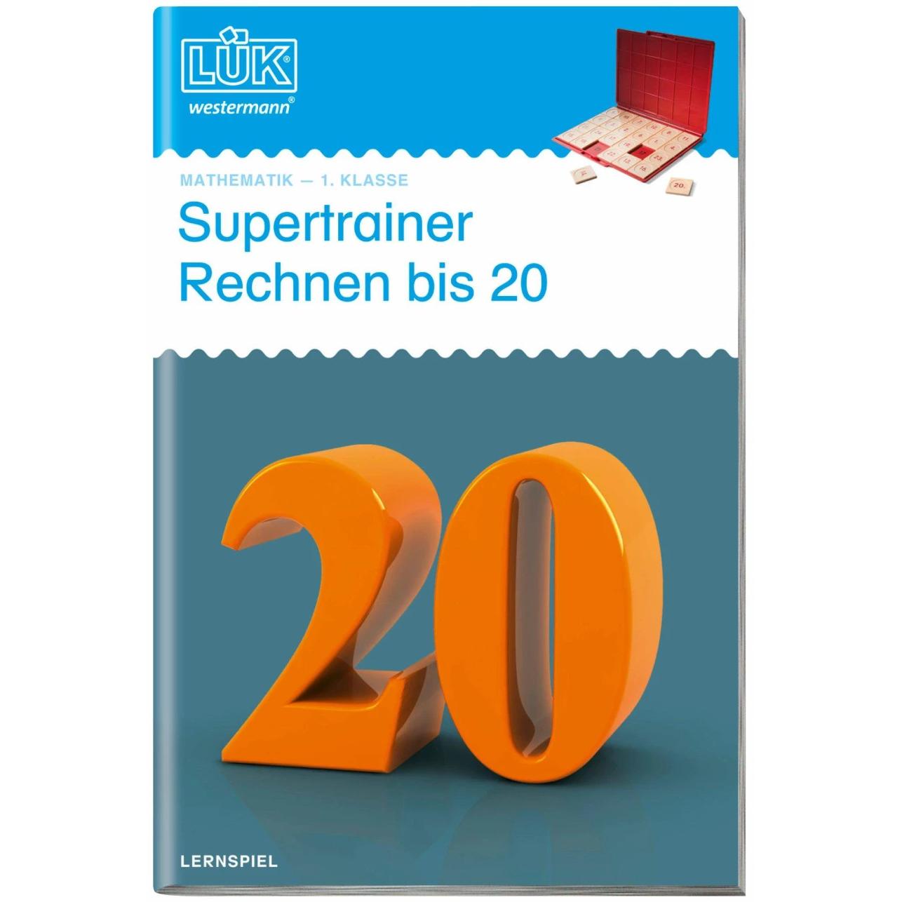 LÜK. Supertrainer Rechnen bis 20, Schulbücher von Michael Junga