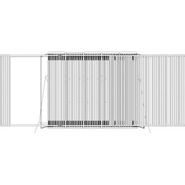 Tarifold, Informationsschild, Sichttafelsystem 433500 DIN A3 grau mit 50 St. Sichttafeln
