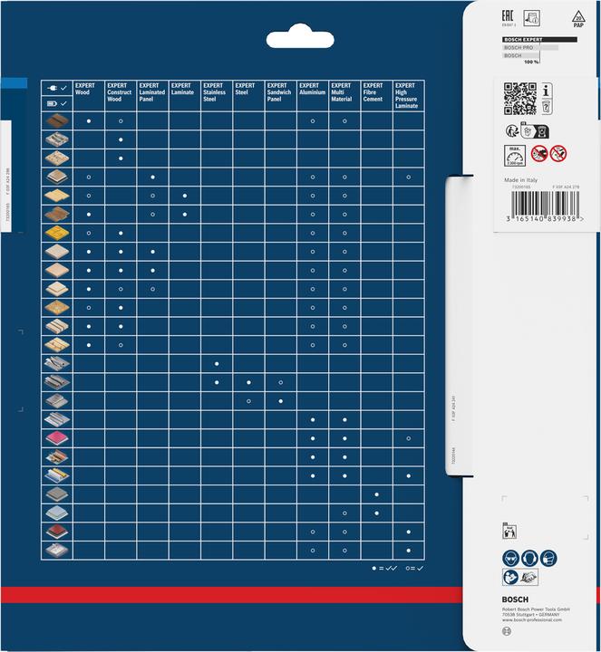 Image du produit Bosch Professional Zubehör Lame de scie circulaire Expert pour Stai