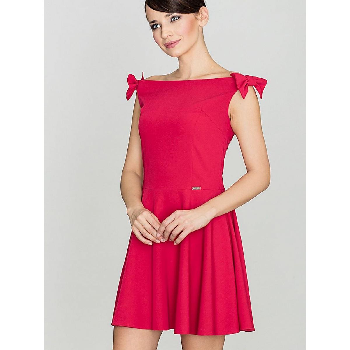 Thumbnail - Lenitif, Damen, Kleider, Cocktailkleid, Rot, (S)