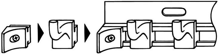 Produktbild HAZET 2025X-06 Werkzeughaken und Füh