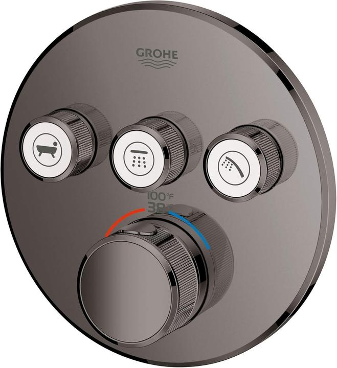 Actual product image Grohe Smartcontrol Triple Function Thermostatic Valve Trim