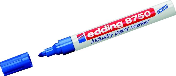 Produktbild Edding Lack Marker 8750 Industry (Blau, 2 mm, 1 x)