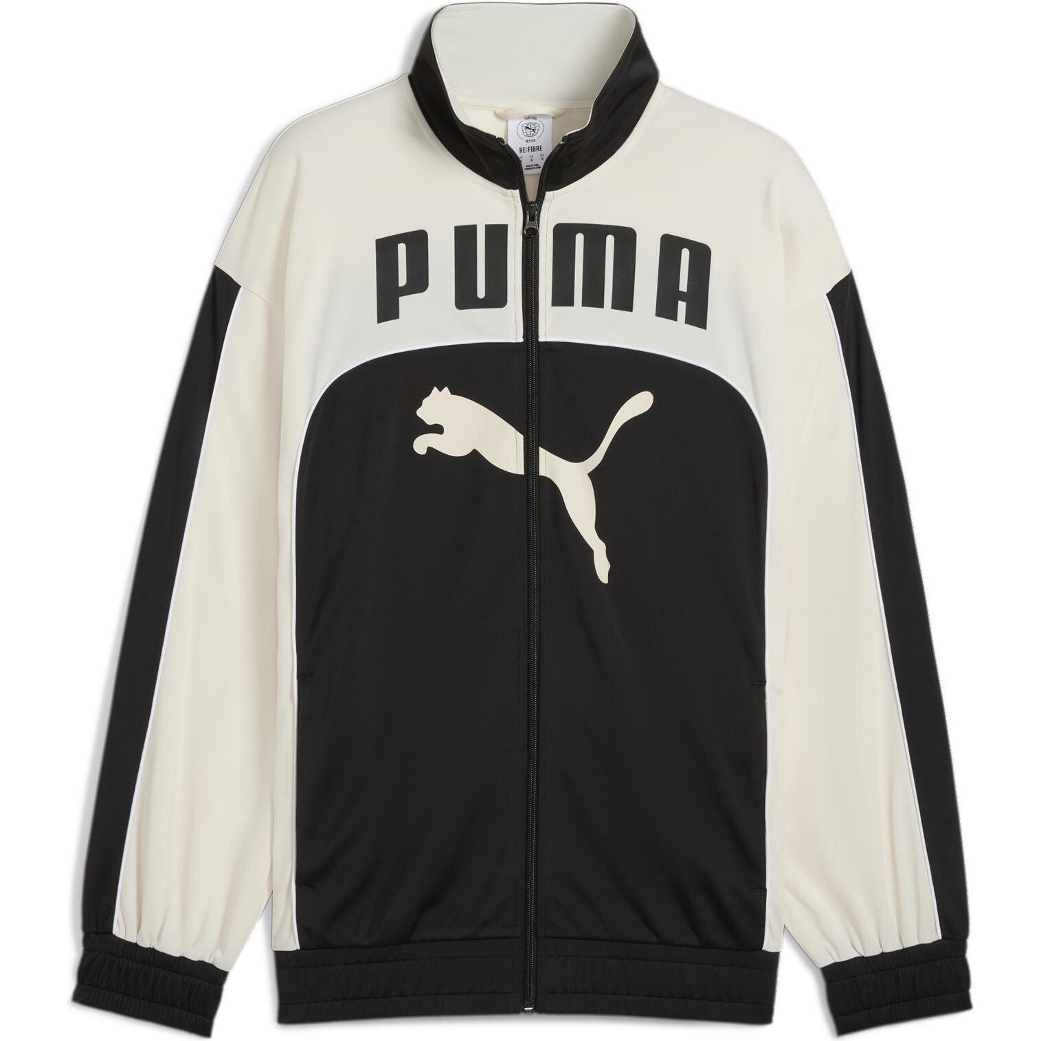 Puma, Herren, Laufjacke, FUTURE ARCHIVE Relaxed Track Jacket (S), Schwarz, S