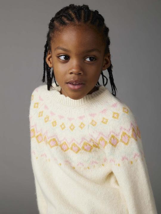 Immagine prodotto Vertbaudet Mädchen Jacquard-Pullover (92, 98)