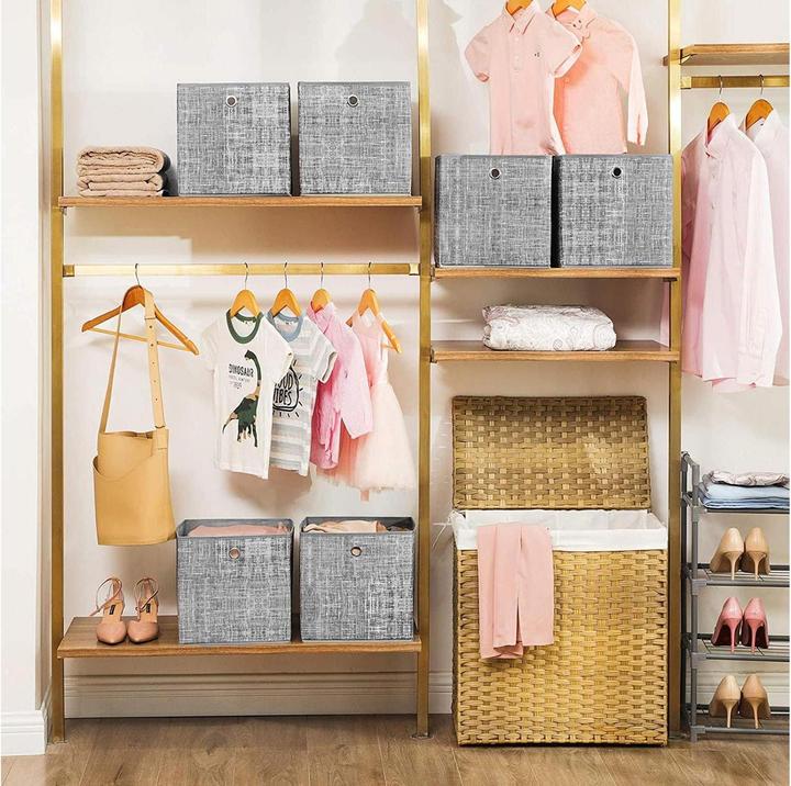 Produktbild Songmics Boxy (30 x 30 x 30 cm, 27 l, 6x)