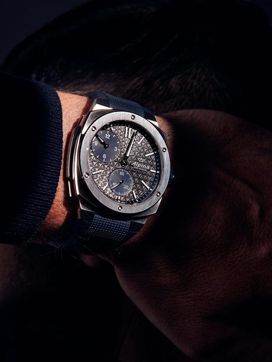 Image du produit Alpina Watch Alpina AL-650DGN4AE6 Extreme Régulateur automatique 41mm 20ATM (Montre analogique, 41 mm)