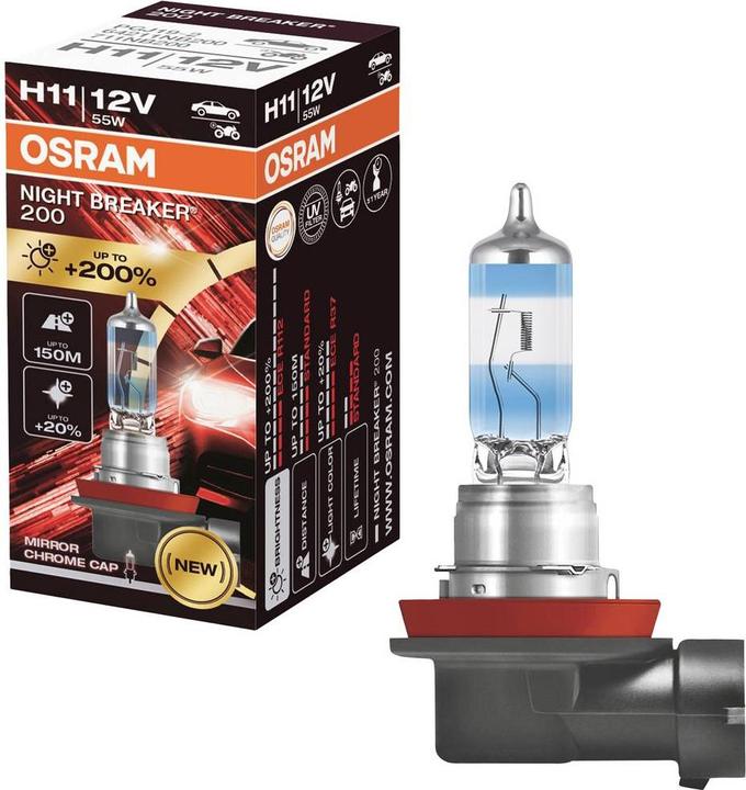 Image du produit Osram Night Breaker 200 H11 (H11)