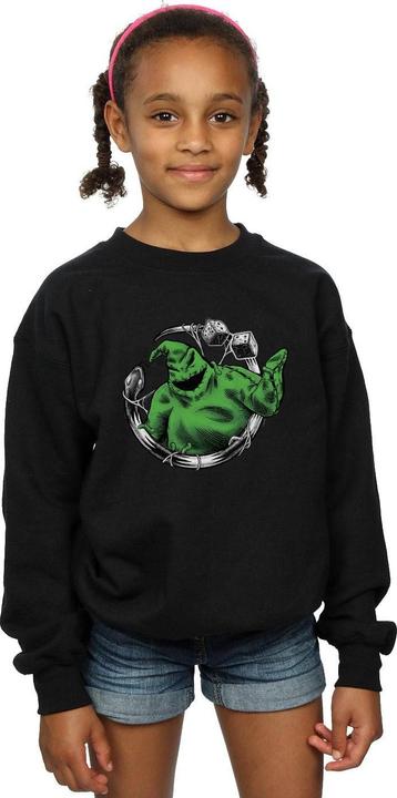 Produktbild Disney Nightmare Before Christmas Roll The Dice Sweatshirt Mädchen (116)
