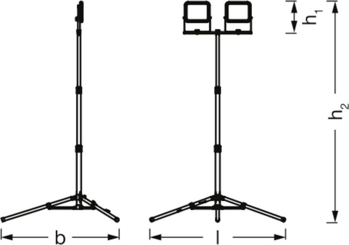 Actual product image Ledvance LED Worklight Value (6000 lm)
