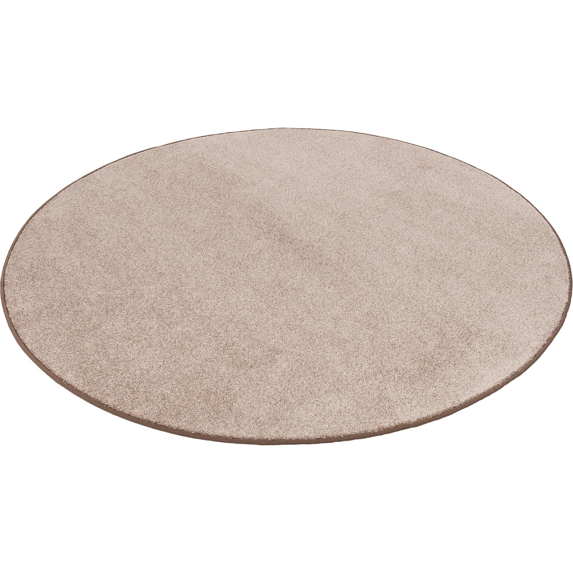 Snapstyle, Teppich, Hochflor Velours Teppich Luna Rund (Rund)