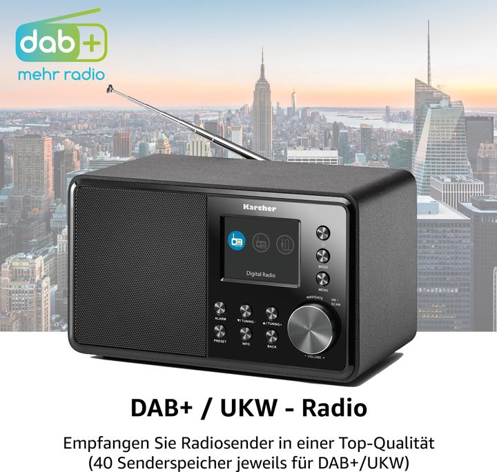Produktbild Karcher DAB 3000 (DAB+, FM)