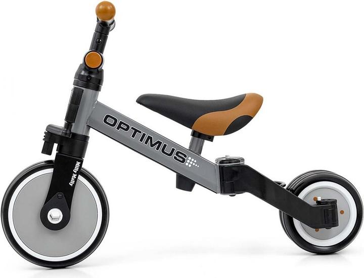 Produktbild Mally MILLY-MALLY Tricycle 3in1 Optimus Gray # B1 (12")
