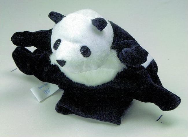 Actual product image Beleduc Hand puppet panda