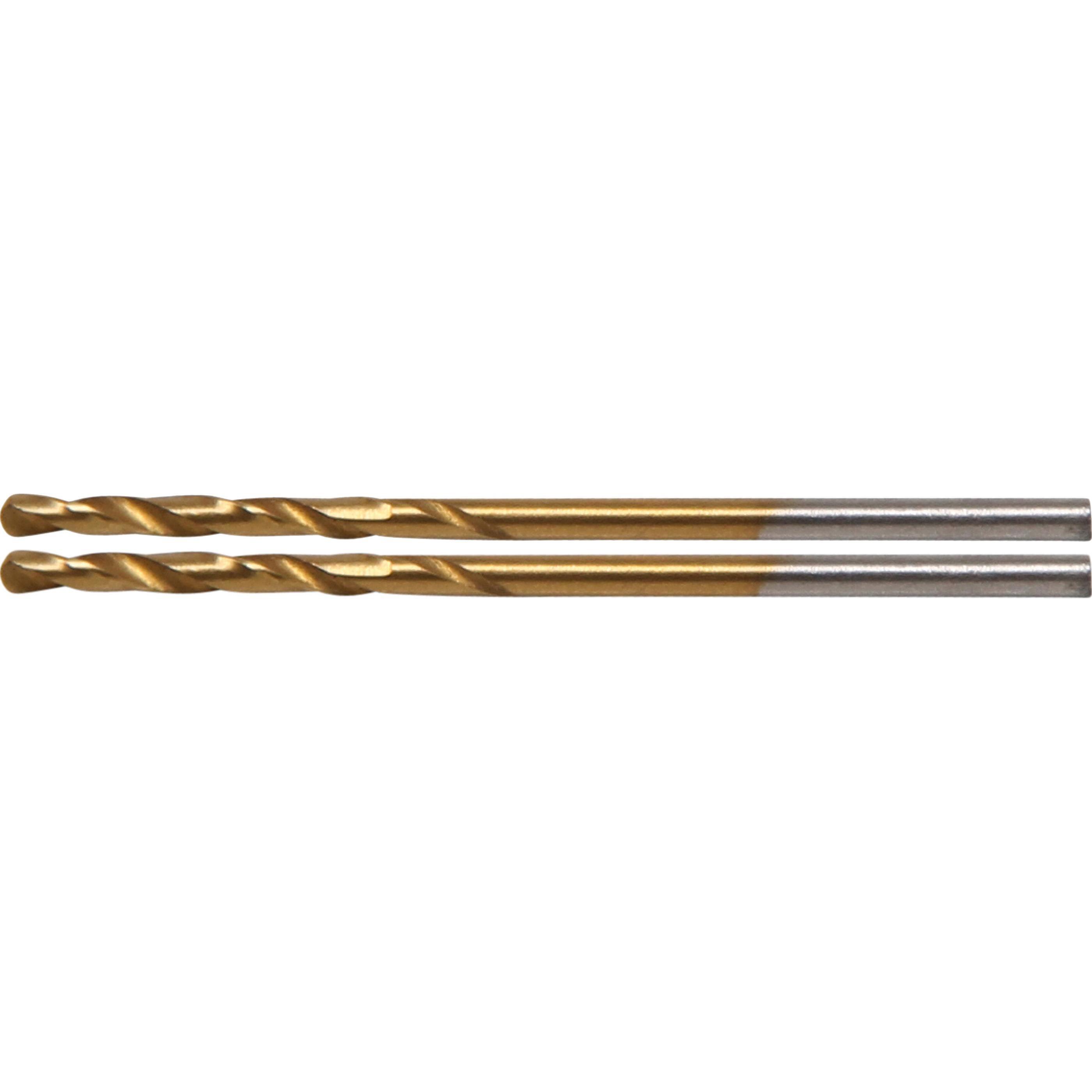 BGS, Bohrereinsatz, Spiralbohrer HSS-G titan-nitriert 2,0 mm 2-tlg. (2,0 mm)
