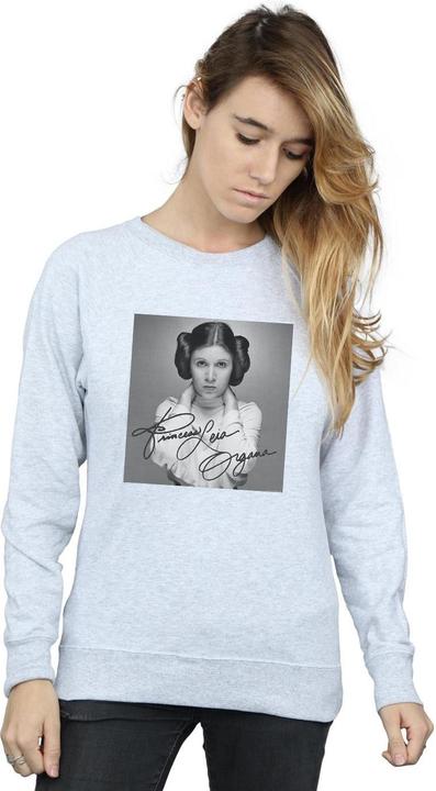 Actual product image Star Wars Womens/Ladies Princess Leia Organa Sweatshirt (M)