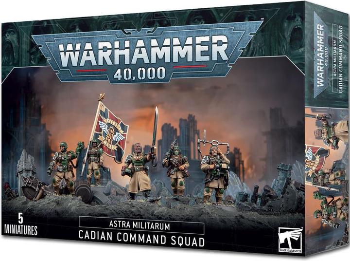 Produktbild Games Workshop Cadian Command Squad (2023)