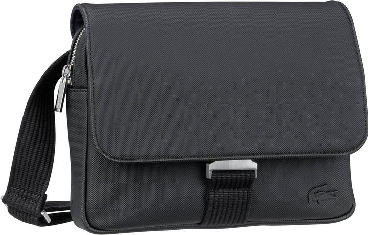 Lacoste Small LCST Slimline Piqué Bag Black buy at Galaxus