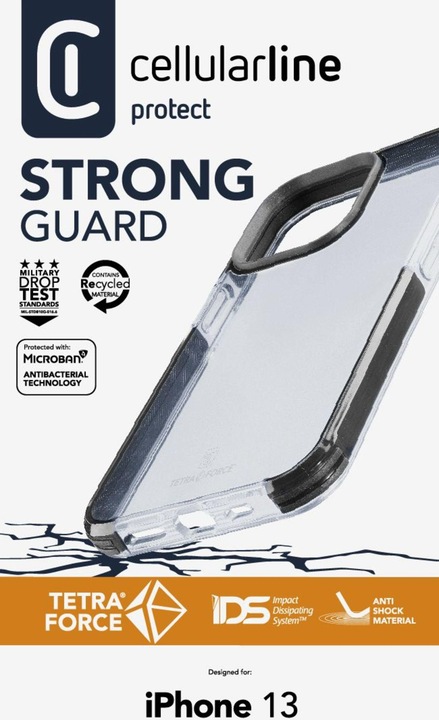 Produktbild Cellularline Tetra Case (Apple iPhone 13)