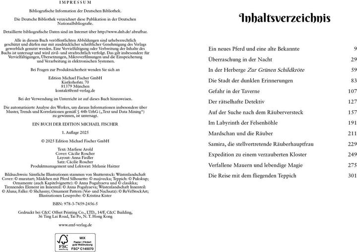 Produktbild Arold:Wüstenzauber (Band 2) (Deutsch, Marliese Arold, 2025)