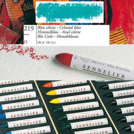 Immagine prodotto Sennelier Pastello a olio formato standard Bleu Celeste 219 (1x)