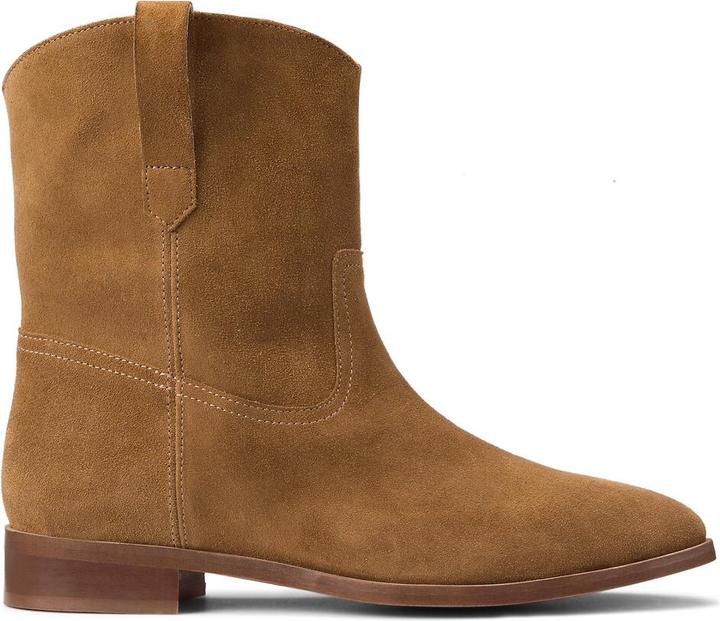 La Redoute Collections Flache Boots aus Veloursleder (39)
