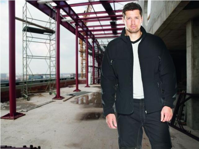 Produktbild Mascot Herren Softshelljacke DRESDEN schwarz Grösse XL (XL)