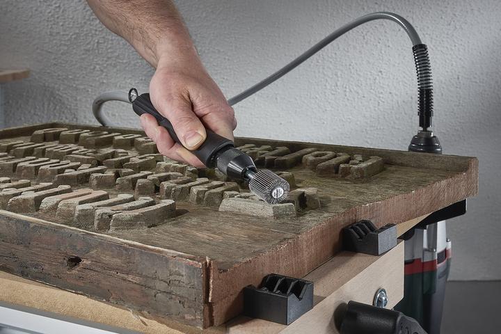 Produktbild wolfcraft 1 Fächerschleifer S=6mm K80 ø80x40mm (80)