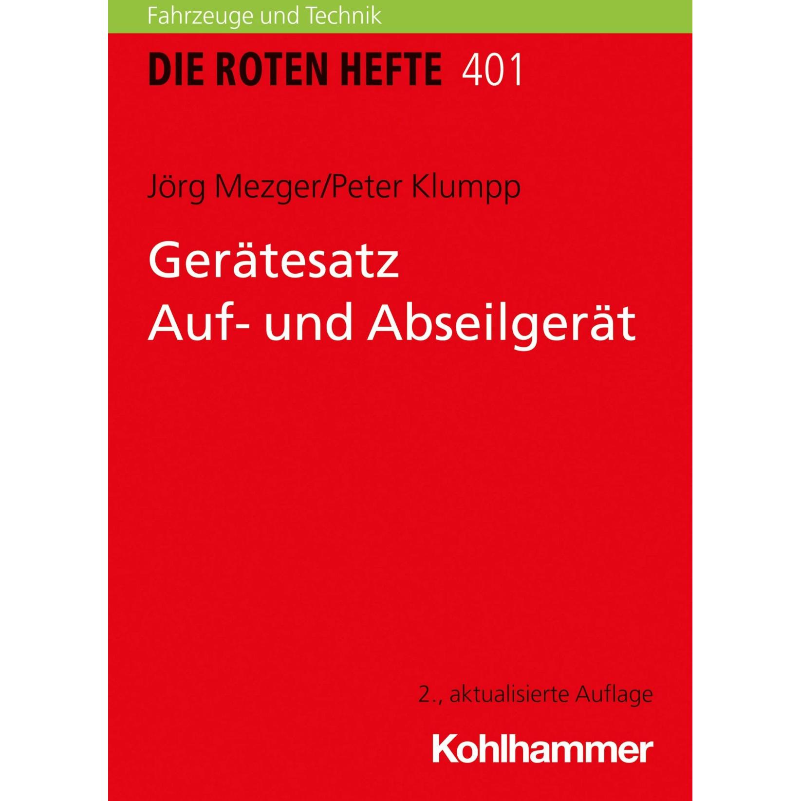 Gerätesatz Auf- und Abseilgerät, Fachbücher von Peter Klumpp, Jörg Mezger