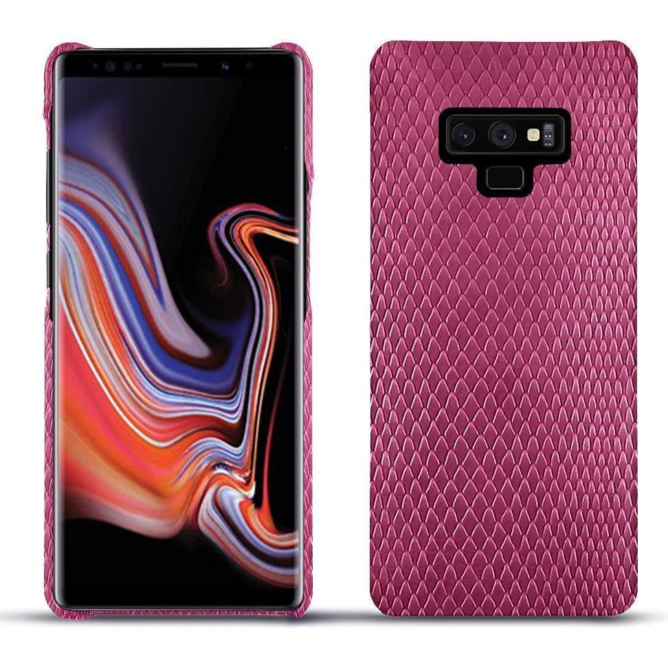 Noreve Lederschutzhülle (Samsung Galaxy Note 9), Smartphone Hülle, Rosa