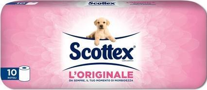 Actual product image Scottex The Original Toilet Paper 10 Rolls (10 x)
