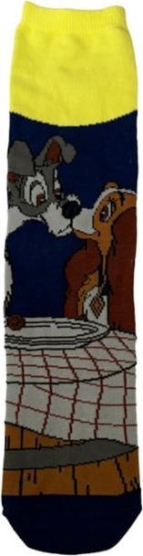 Actual product image Disney Susi and Scamp Story Kiss Medium High - Socks (36 - 39)