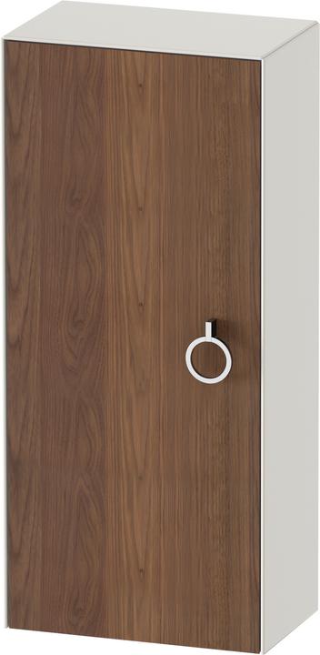 Actual product image Duravit White Tulip half height cabinet, width 400 x depth 240mm, 1 door stop left with handle, WT13