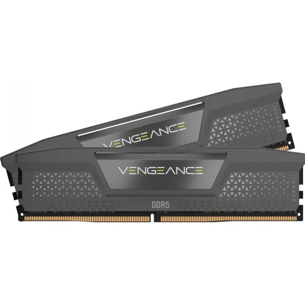 Corsair Vengeance (2 x 16GB, 6400 MHz, RAM DDR5, U-DIMM), Memoria RAM, Grigio